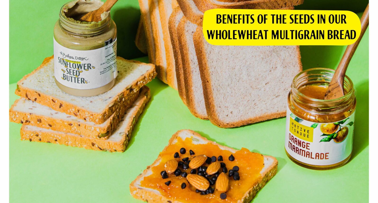 multigrain whole wheat loaf