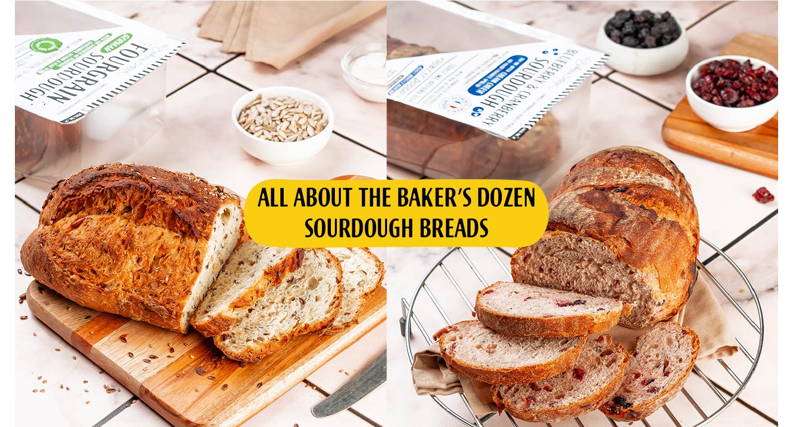 All about The Baker's Dozen Sourdoughs Sourdough, Wholewheat Bread & Pav, Multigrain, Ragi